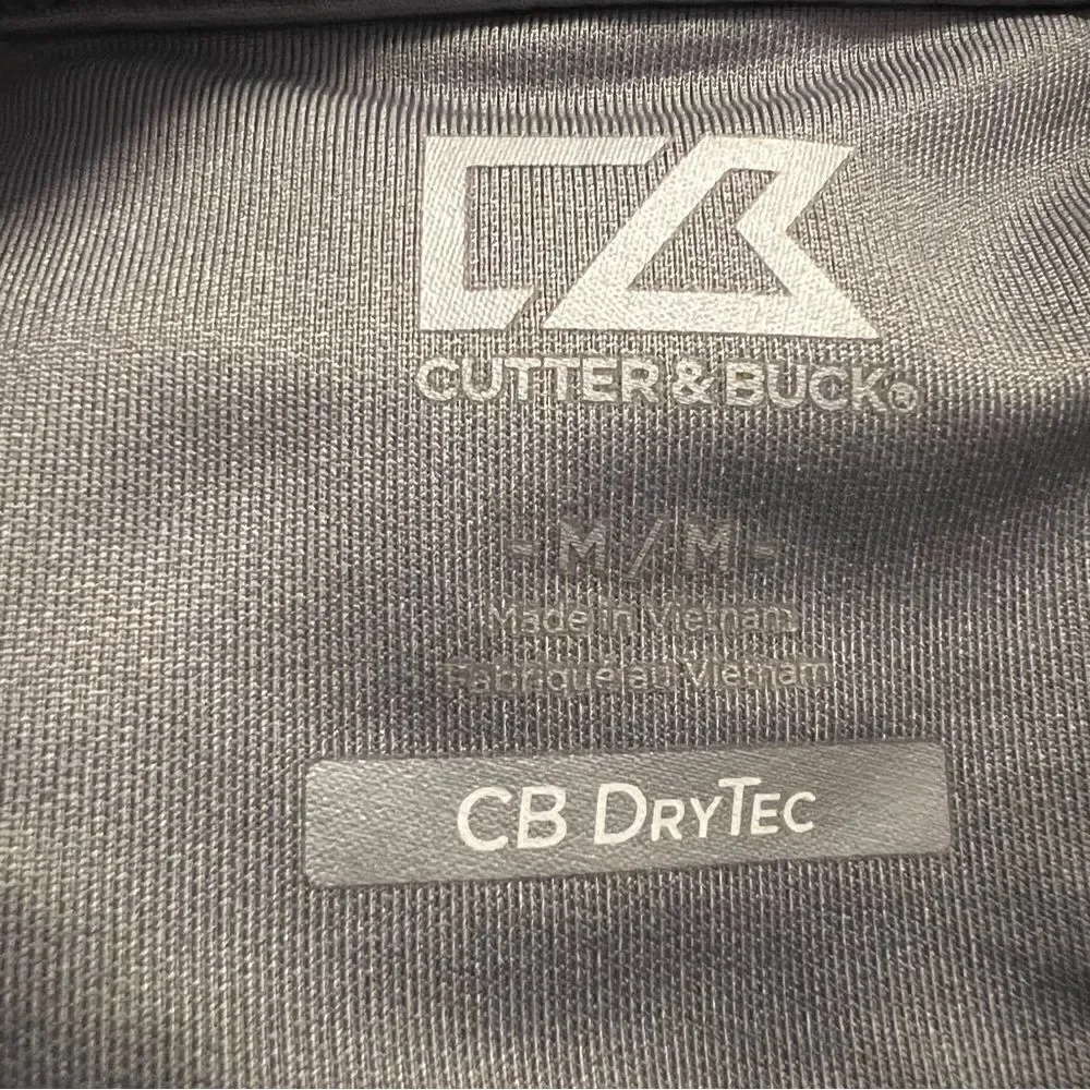 Super Bowl 2020 Grey 1/4 Zip Pullover Shirt. Cutter and Buck DryTec. Sz M. EUC!!